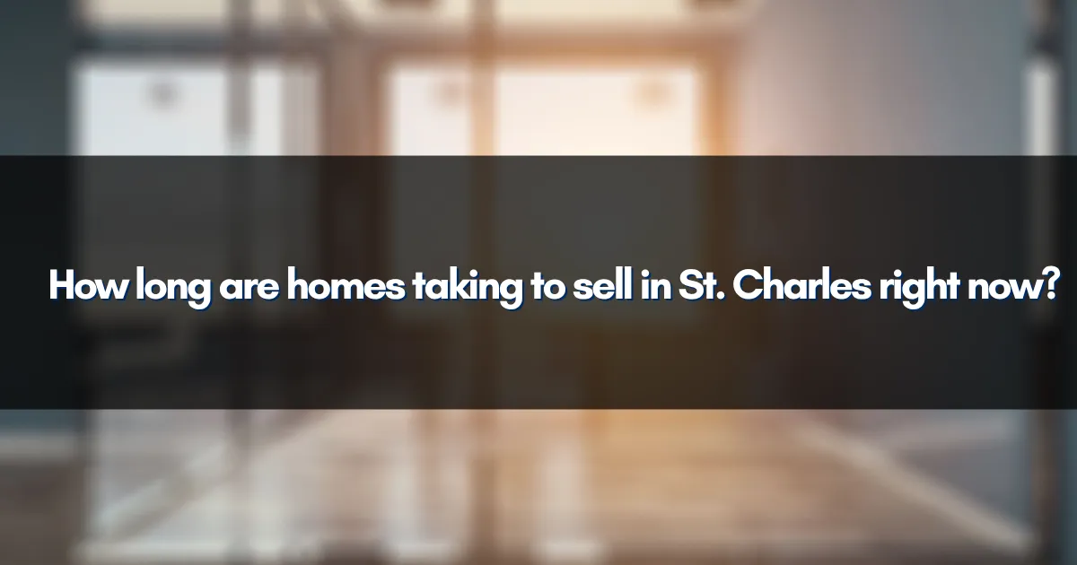 A clock graphic next to a residential home highlighting the speed of real estate sales.