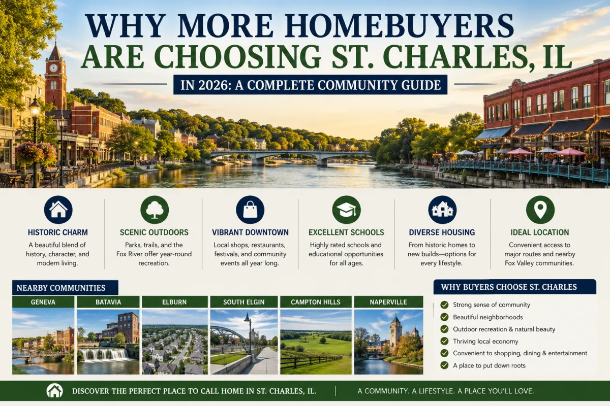 Why More Homebuyers Are Choosing St. Charles, IL in 2026: A Complete Community Guide