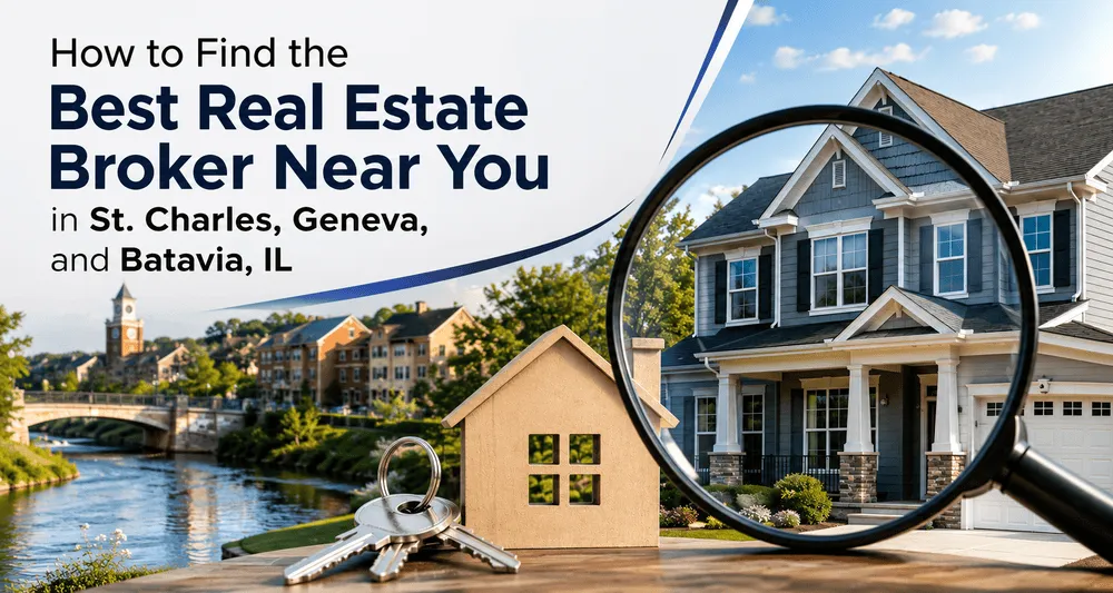 Best real estate broker in St. Charles, Geneva, and Batavia IL