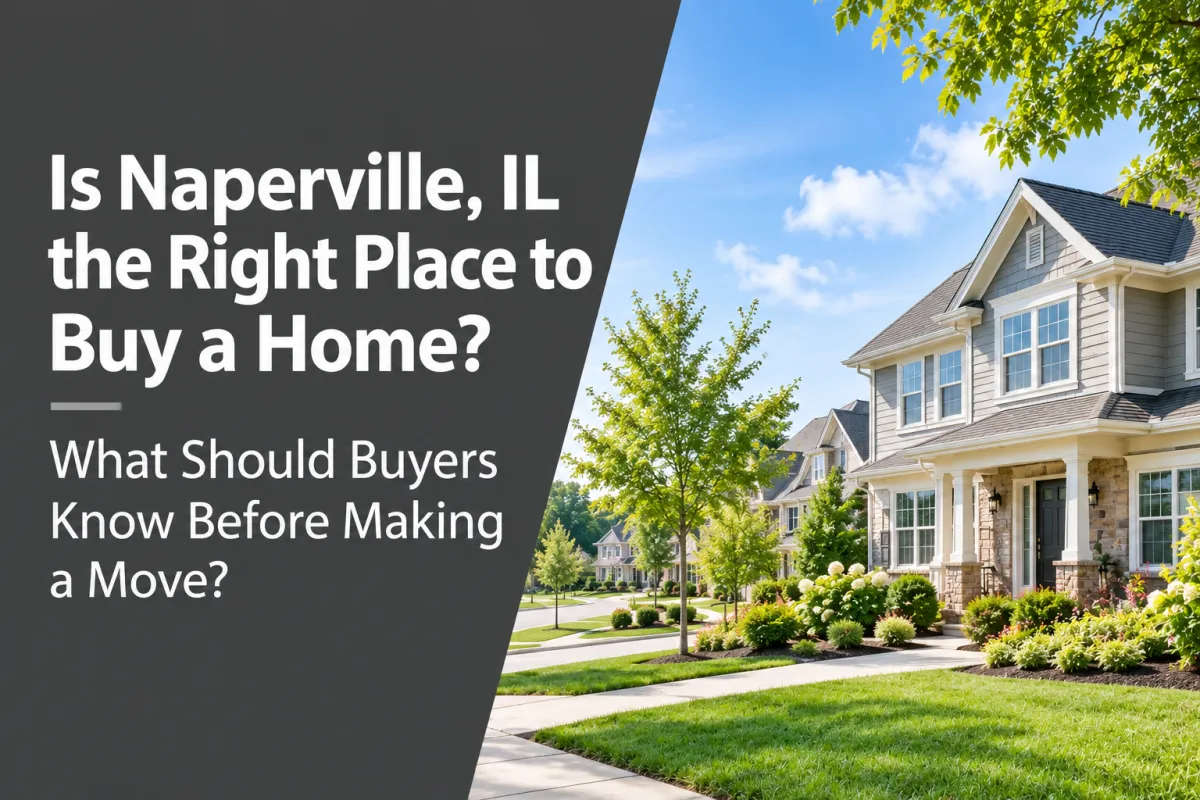 Naperville IL real estate homes and neighborhoods for home buyers