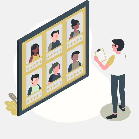 human hand holding plasma ball