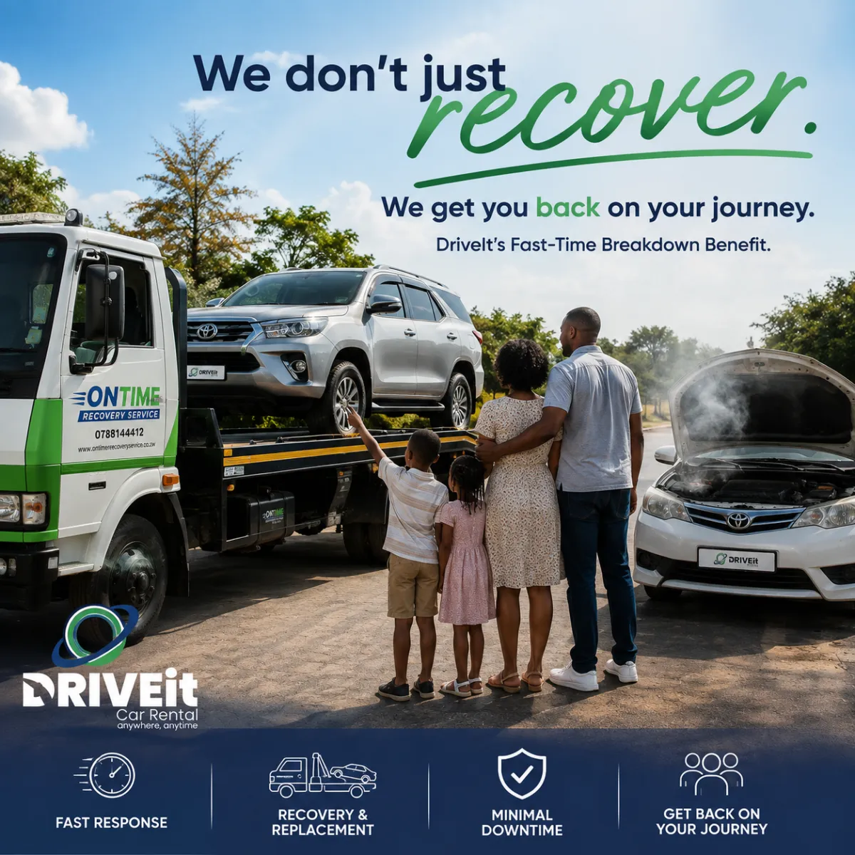 Car Rental Breakdown Assistance in Harare | DriveIt Car Rental