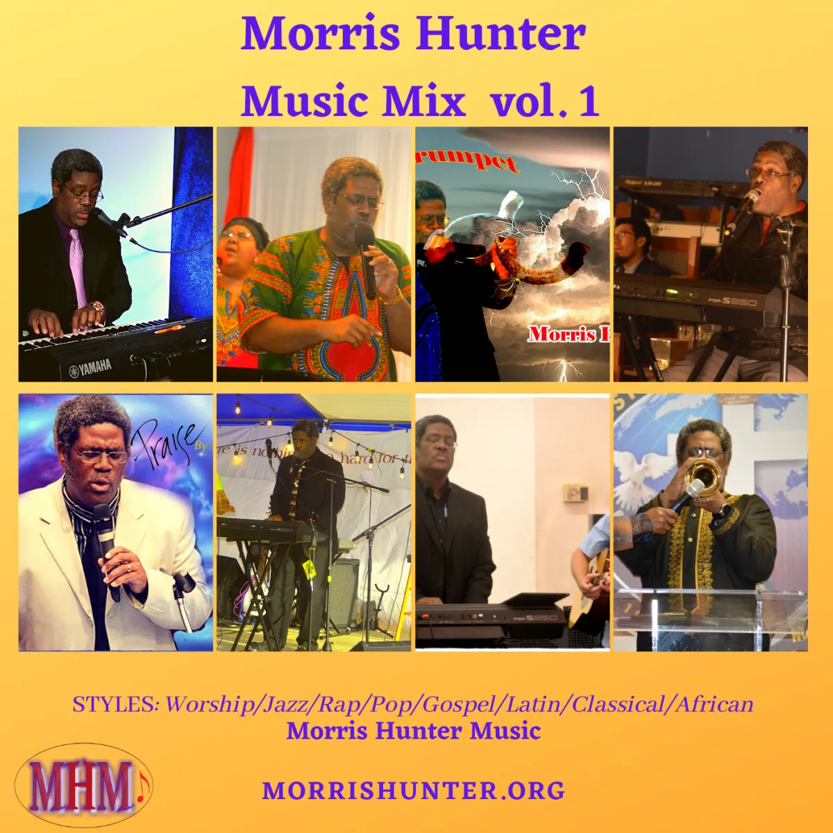 A diverse crowd at an outdoor concert, hands raised, illuminated by colorful stage lights. The atmosphere is festive and inclusive, with people of all ages enjoying the live music experience together.