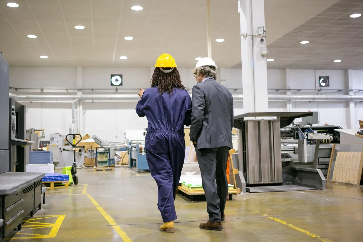 ATEX Services facilities management team inspecting industrial site operations and maintaining infrastructure for clients in Texas and Colorado