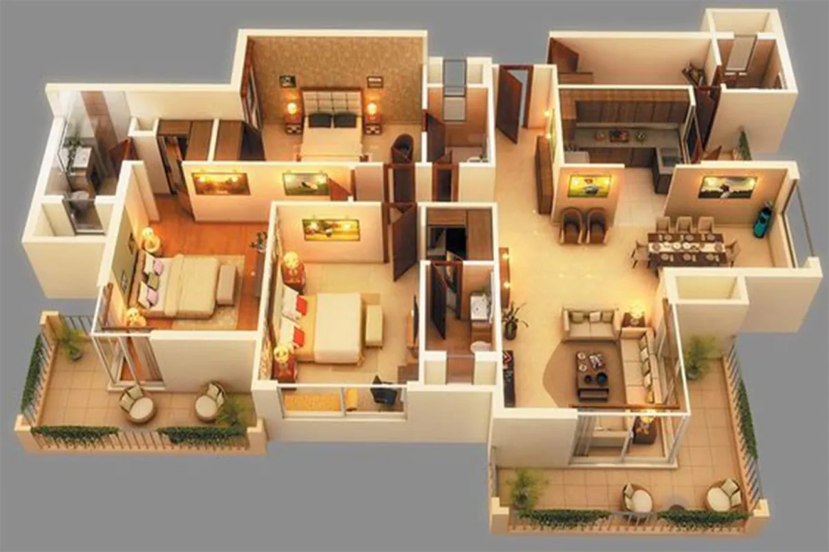 ATEX Services interior architecture and space planning project optimizing residential and commercial layouts for beauty, flow, and function in Texas and Colorado
