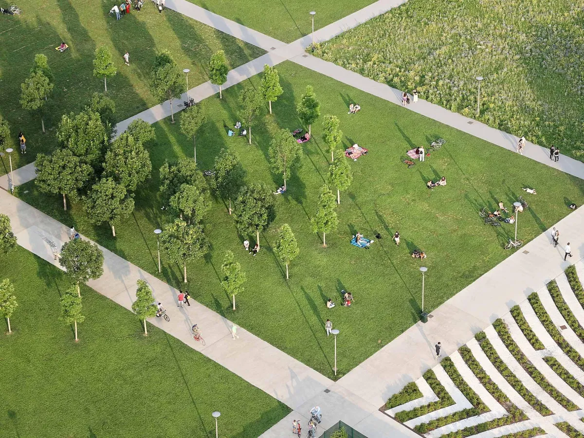 ATEX Services landscape architecture project designing sustainable green outdoor spaces for communities and businesses in Texas and Colorado