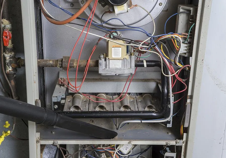 Furnace repair service by certified HVAC technician