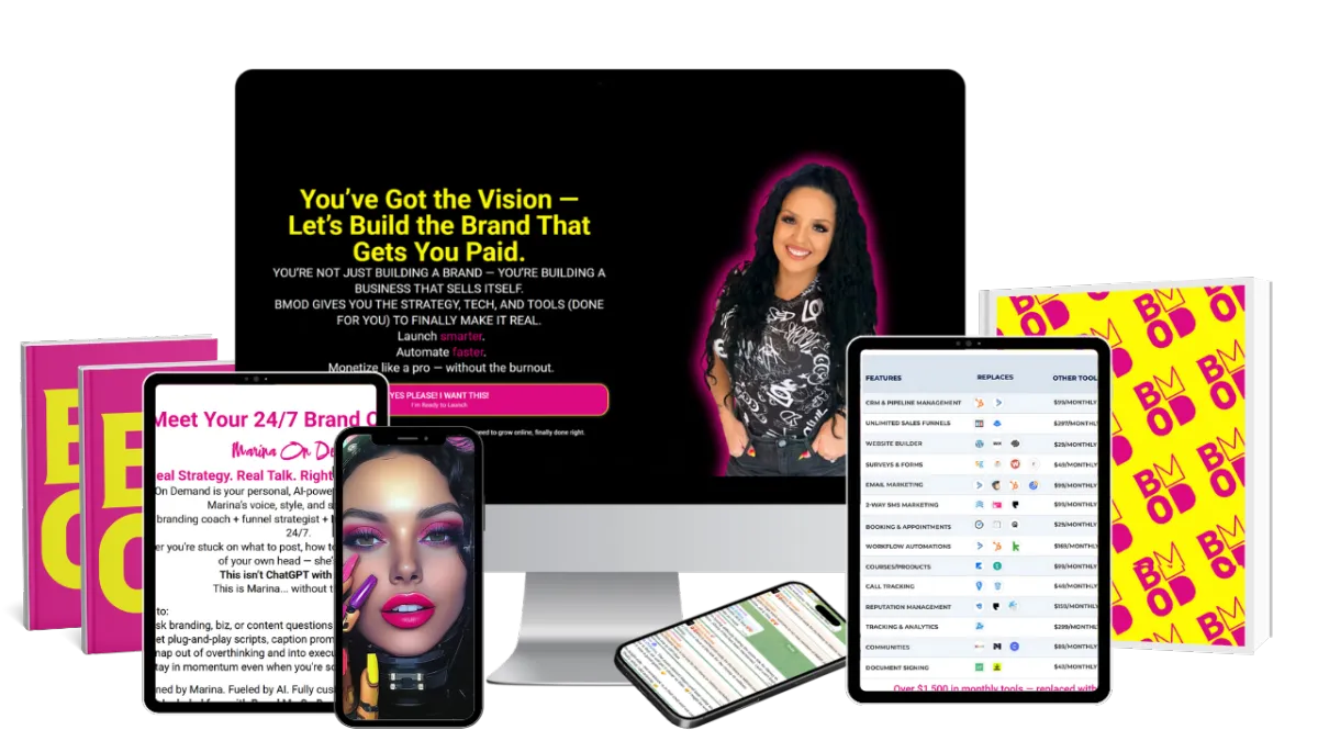 Marina Simone Brand Me on Demand