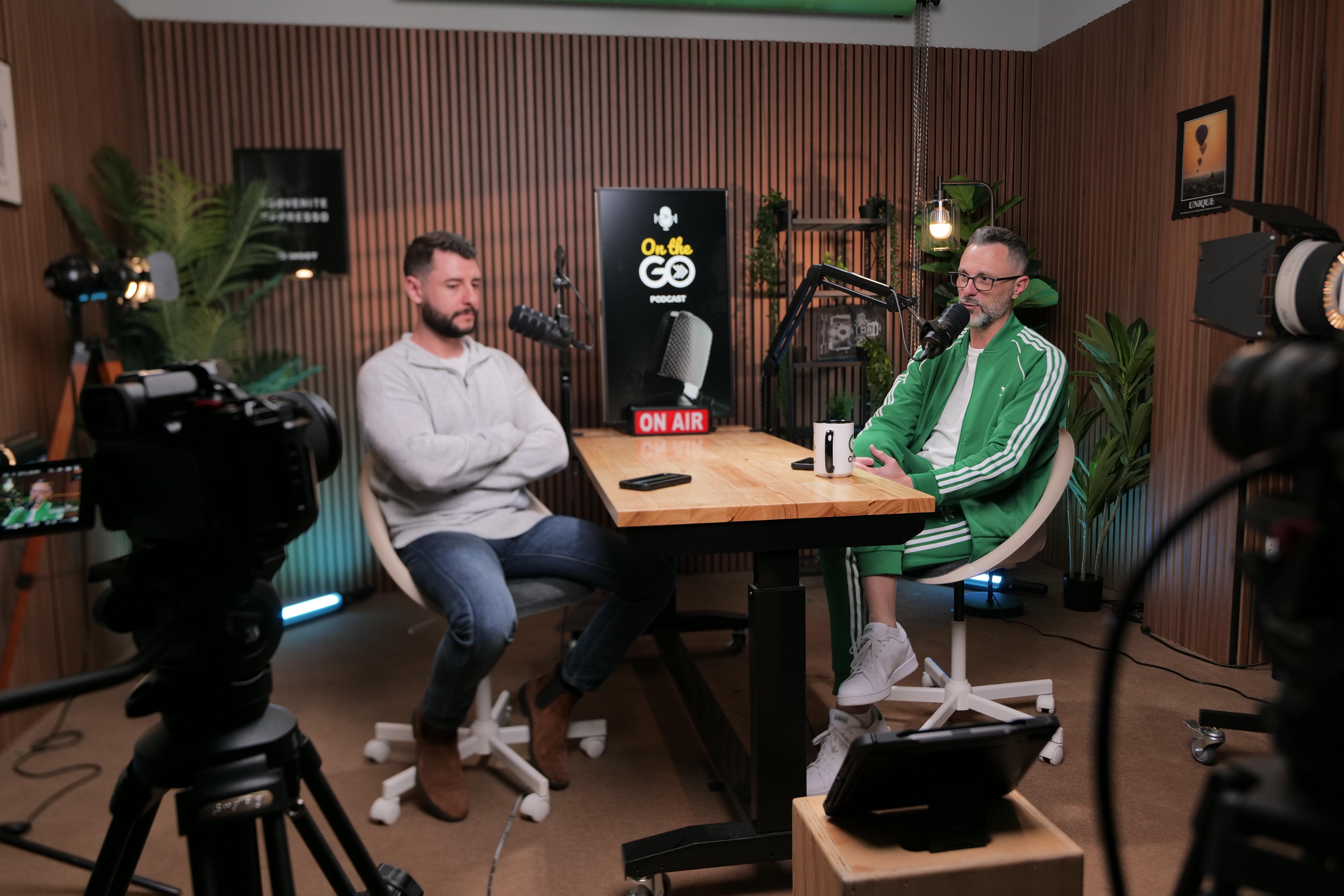 David and JC Podcast hosts