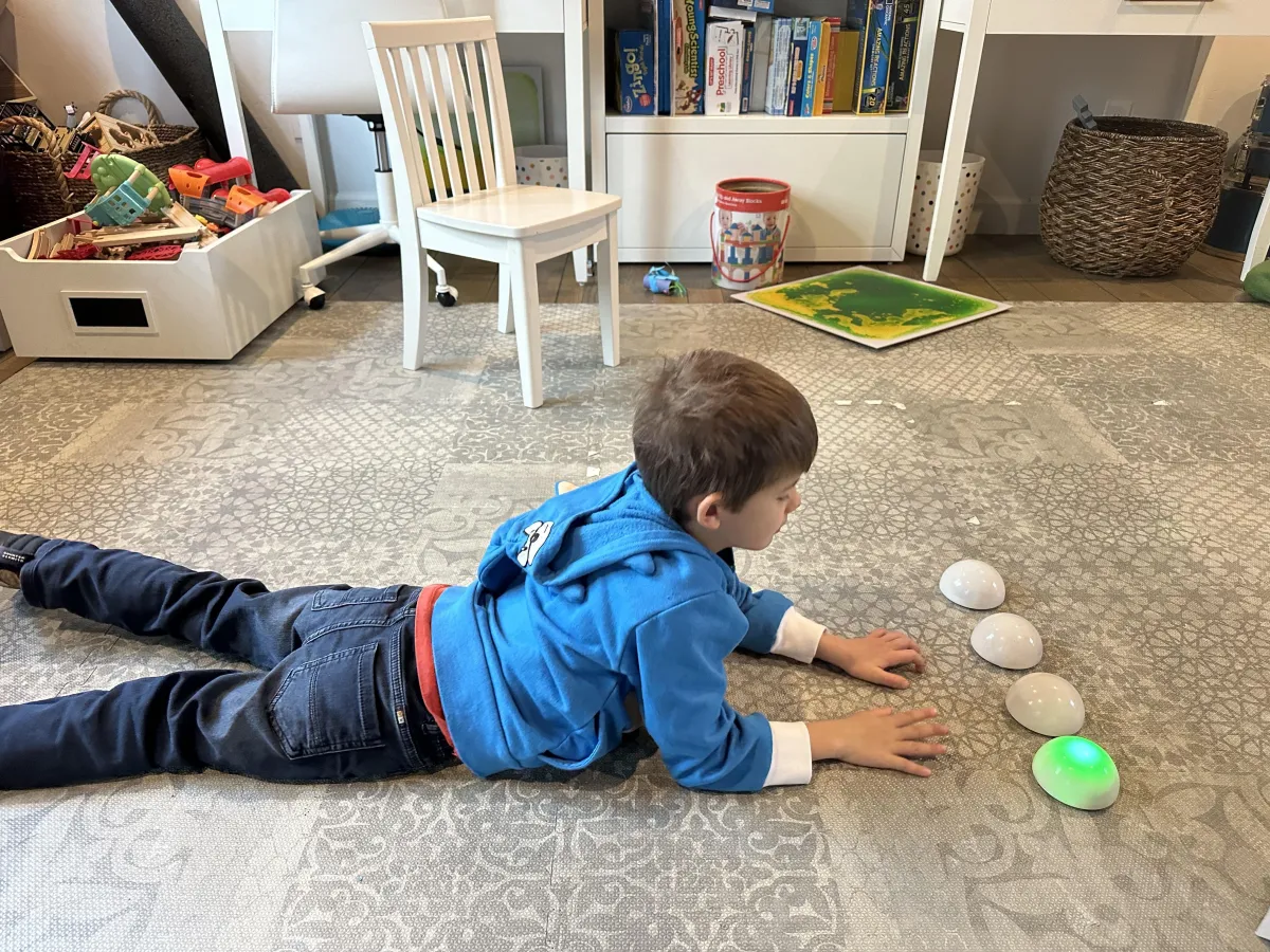 Virtual programs for baby milestones