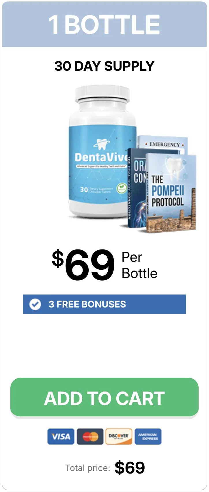 dentanol buy now 1 bottle