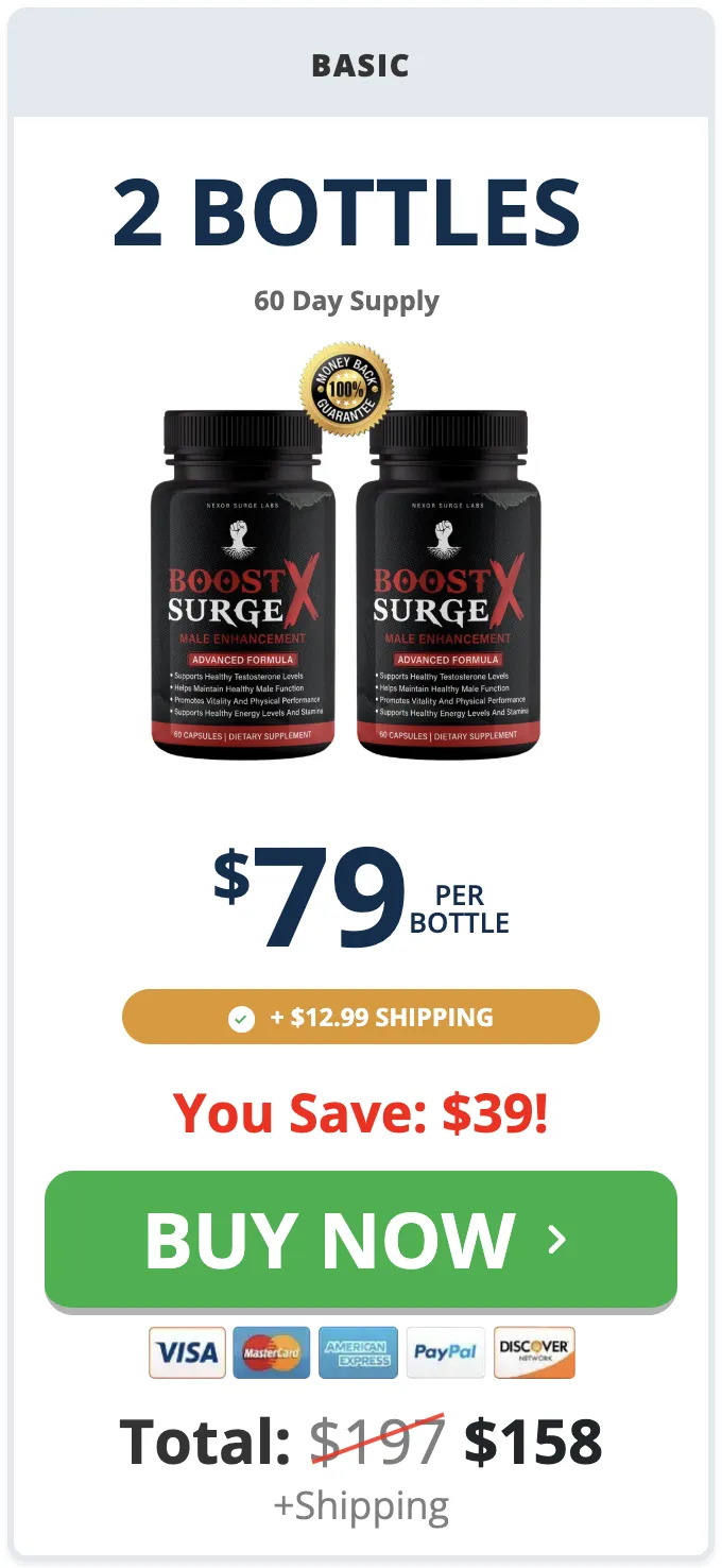 boost surge x buy now 1 bottle