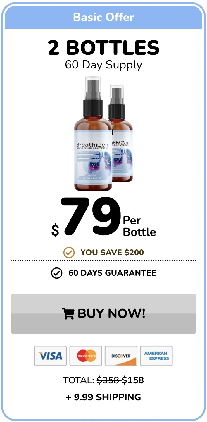 breathizen buy now 1 bottle
