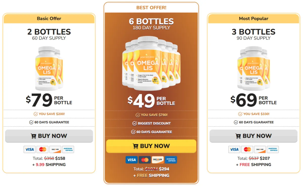 Omega Lis Order 1 Bottle