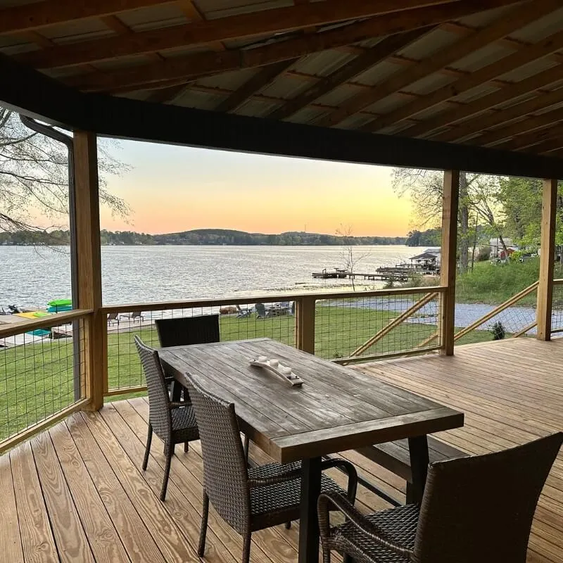 Eagles Nest in Spring Creek Outdoor Dining Table