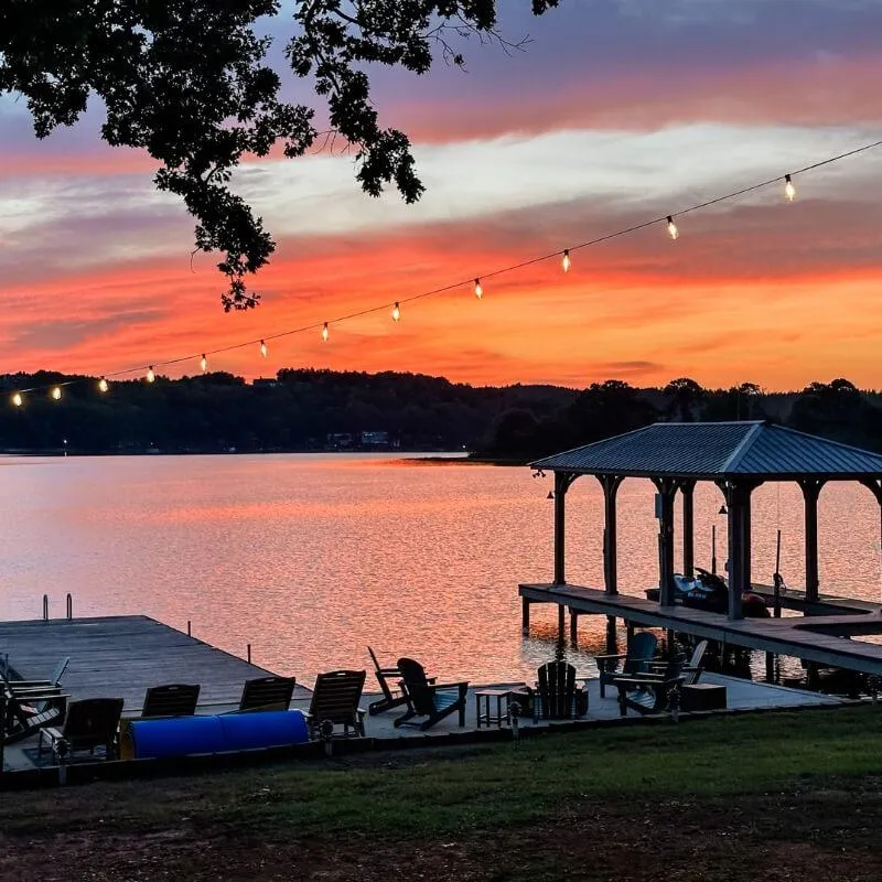 Mallards Nest Outdoor Fun - Lakeside sunsets
