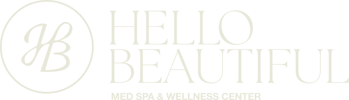 Hello beautiful Medspa Logo