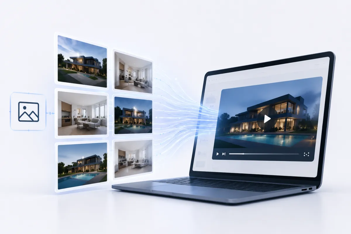 Using real images to create AI videos