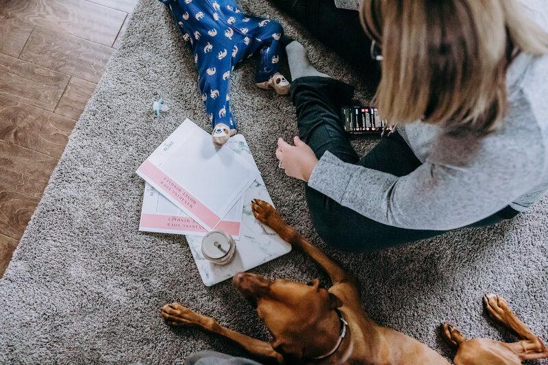 Steph Blake spending quality time with her family, showing the flexibility gained through her business strategies from Simple Business School