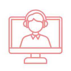 Icon for virtual assistants in the Simple Business School™, supporting online business owners with day-to-day tasks and client management