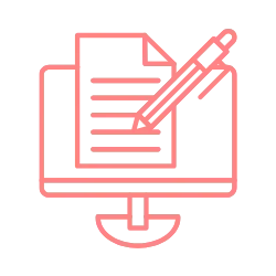 Icon for copywriters in the Simple Business School™, crafting compelling content that drives conversions and business growth