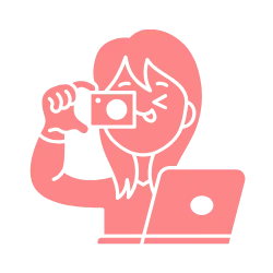 Icon for bloggers in the Simple Business School™, producing valuable content to grow an audience and monetize their online platform.