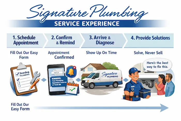 Signature Plumbing Service Experience