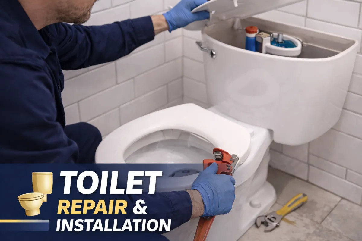 toilet repair and installation chattanooga