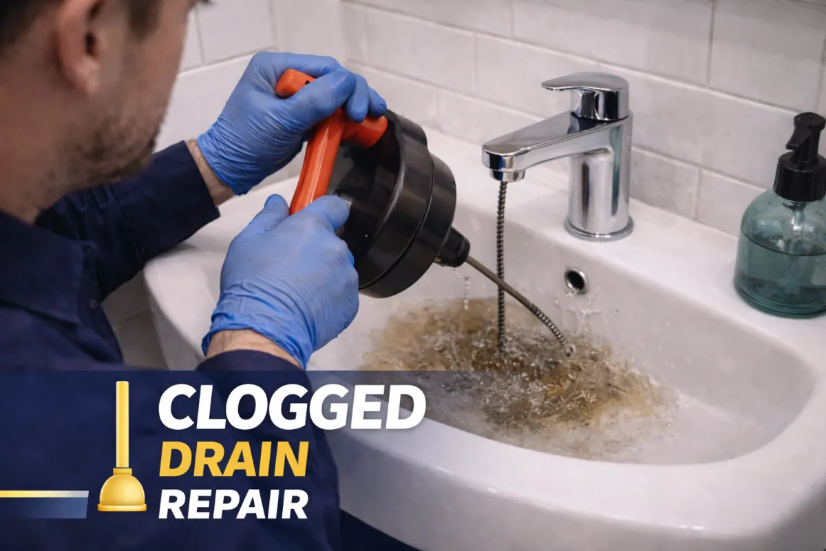 clogged drain repair chattanooga