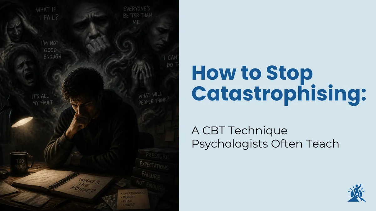 How Your Thoughts Shape Anxiety: Understanding CBT Patterns in Simple Terms (Psychology App Insight)