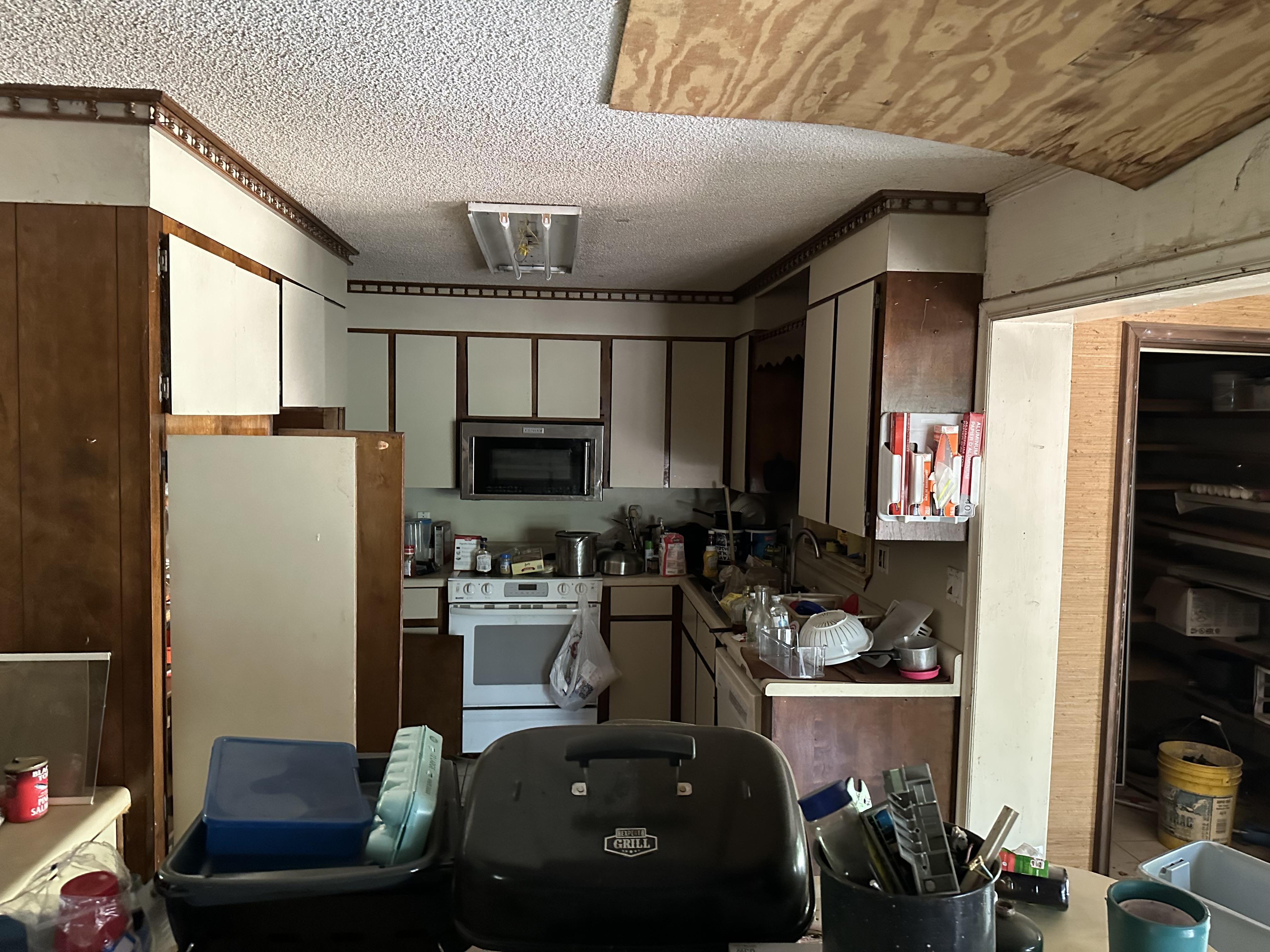 We buy houses fast in Warner Robins GA so you can stop worrying. Kitchen in need of major renovation to stop water damage