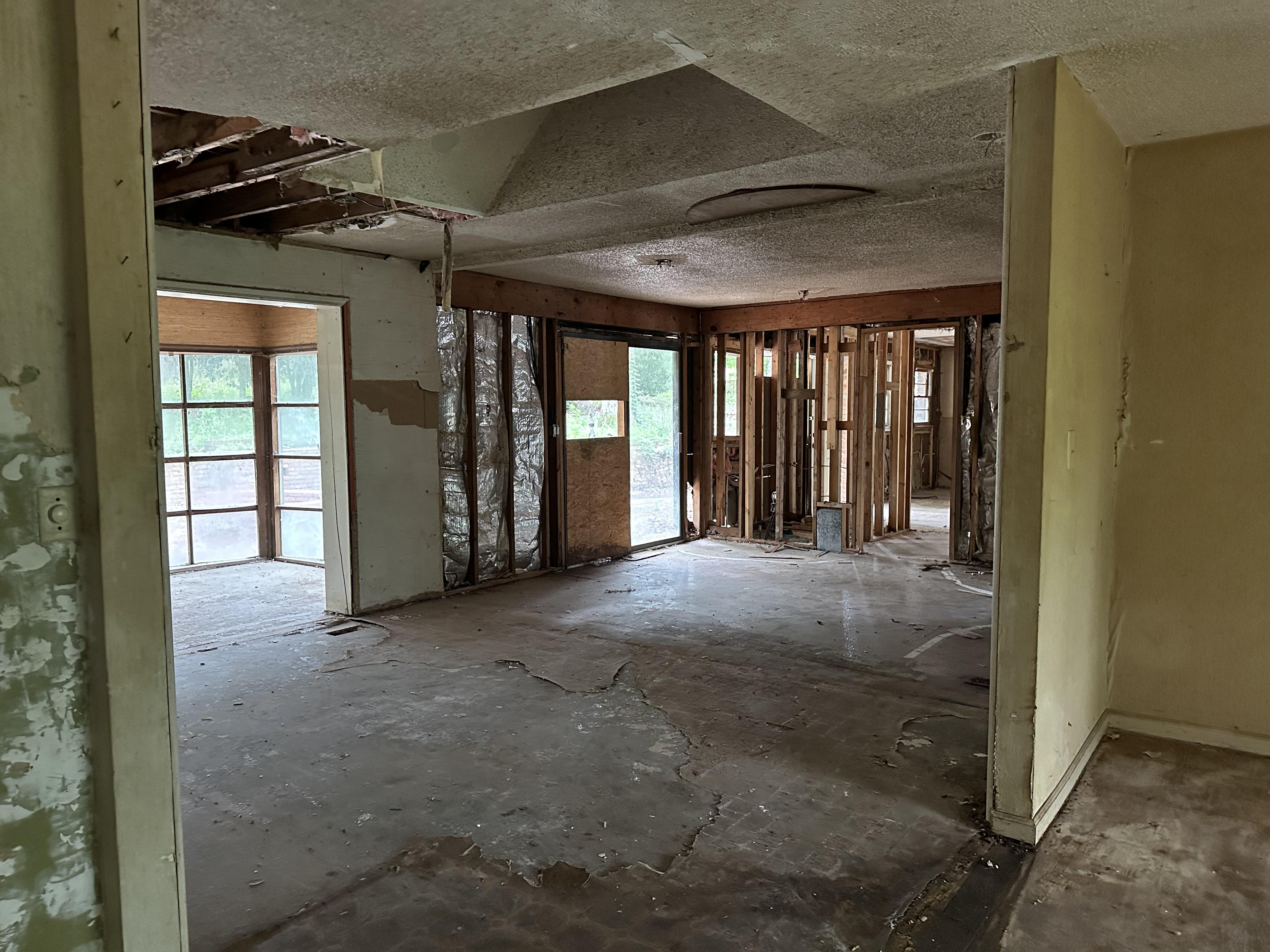 Sell a Vacant House that is partially renovated.