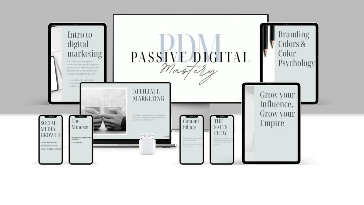 Passive Digial Mastery Logo