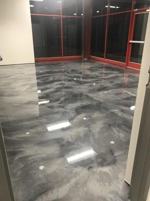 Metallic Epoxy Finish