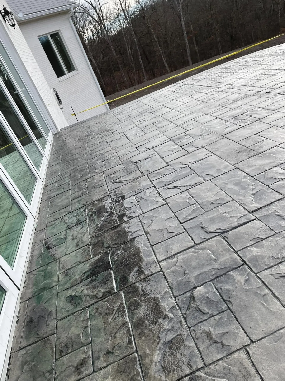 Concrete Stamped Overlay
