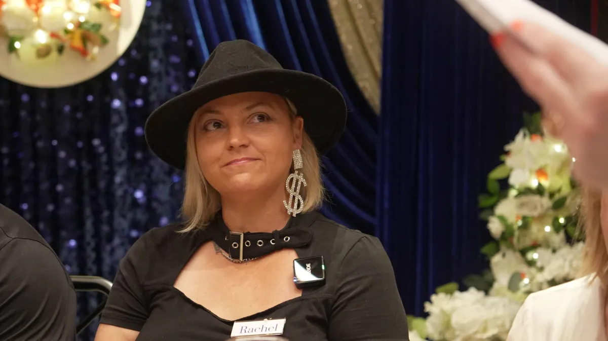 a close up of a cell phone on a table