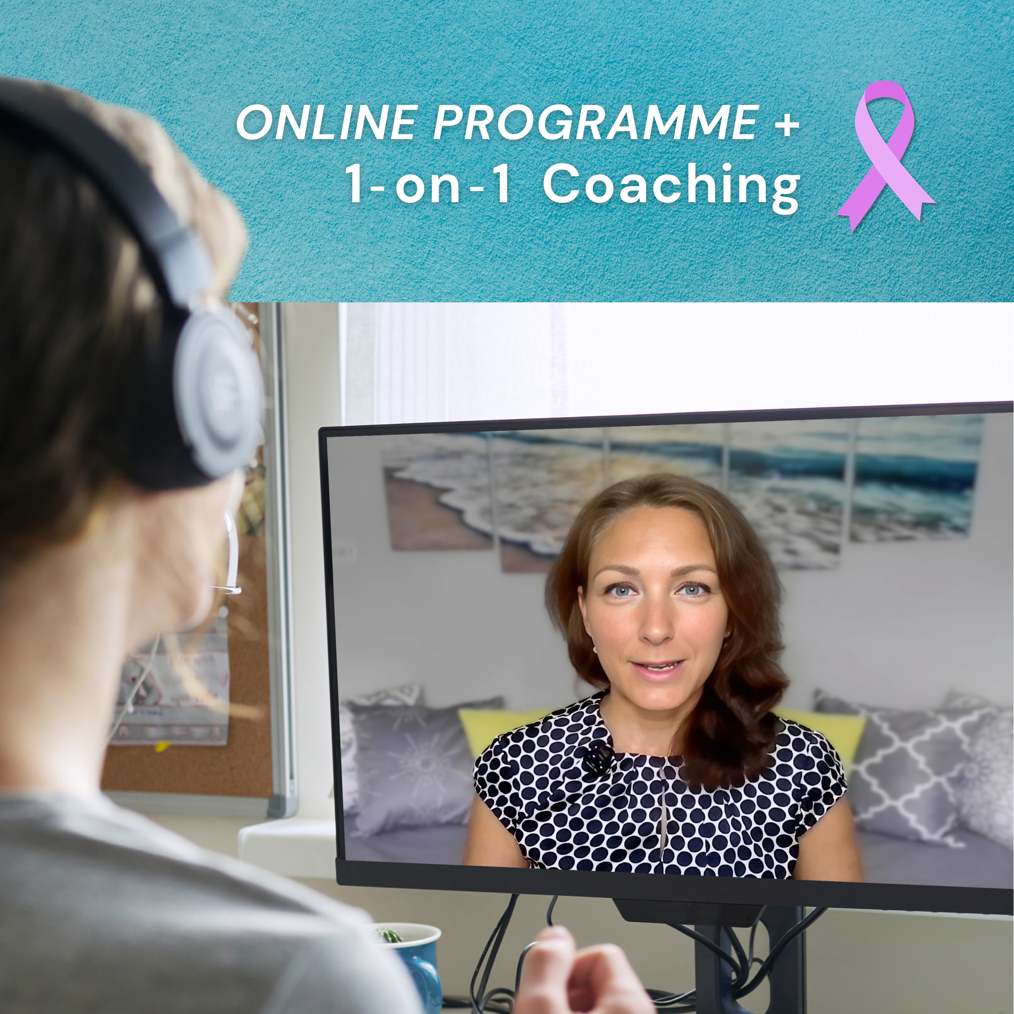 Empowered Breast Cancer Journey Masterclass with 1-on-1 coaching sessiong with Veronika Bubenickova.