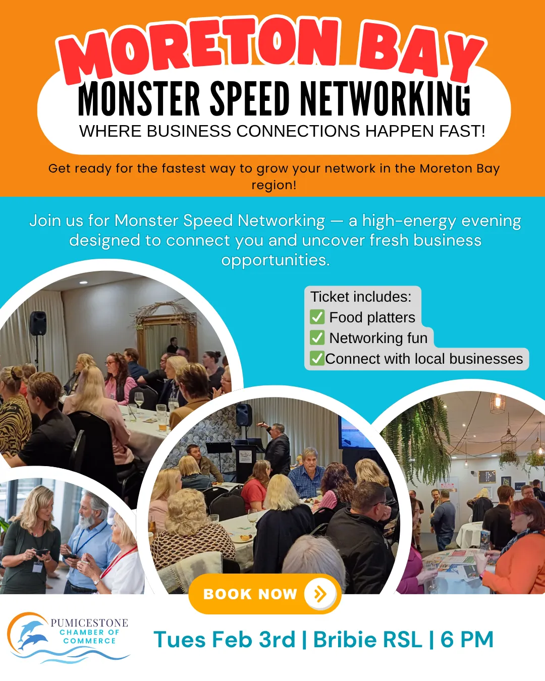 Monster Speed Networking