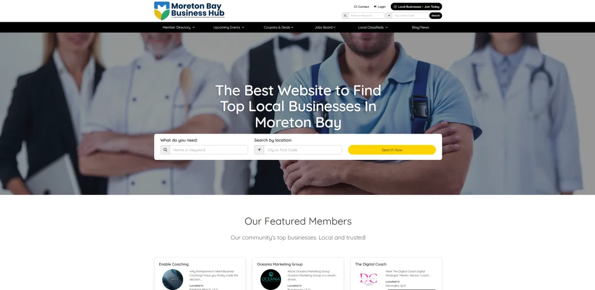 Moreton Bay Business Hub Business Directory