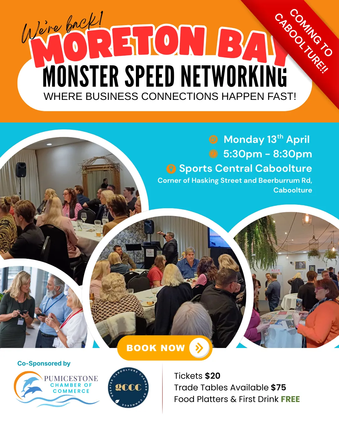 Monster Speed Networking