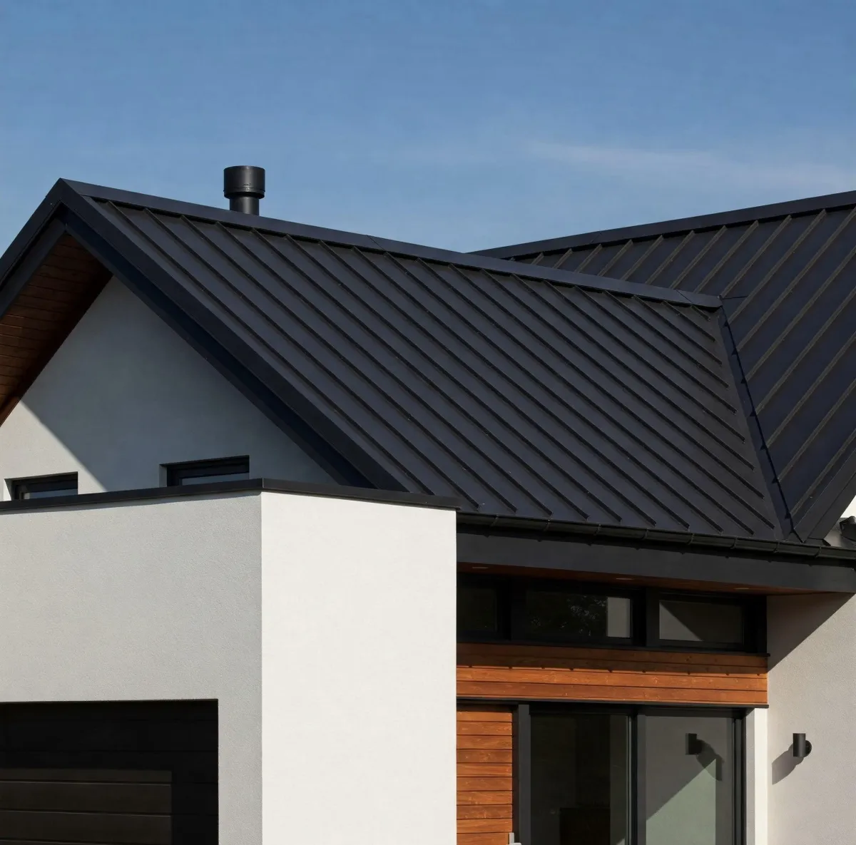 Florida standing seam metal roof