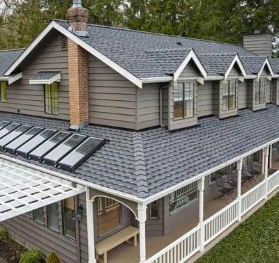 Florida dimensional shingle roof