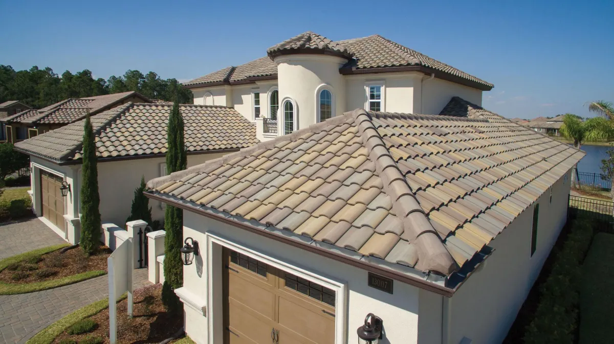 Florida concrete tile roof