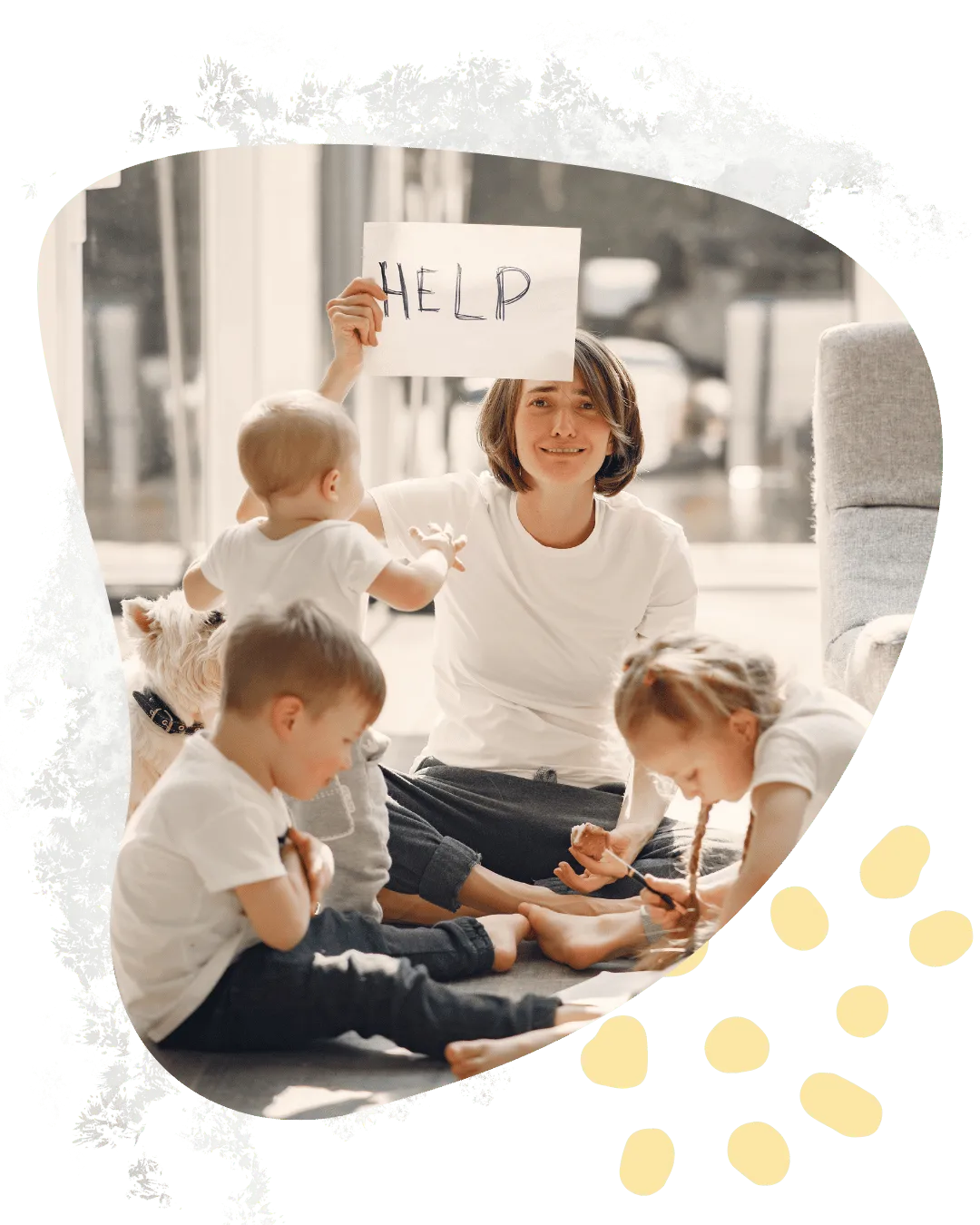 A single mumfeeling overwhelmed