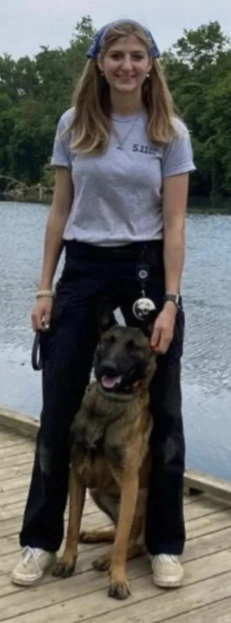 dog trainer and dog