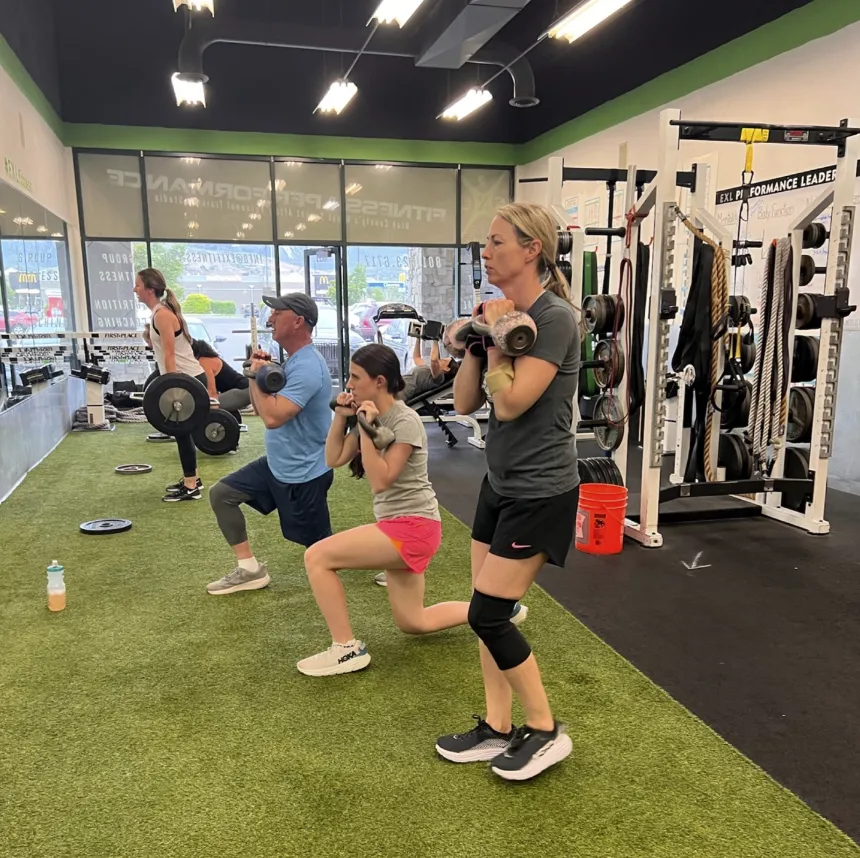 Small group fitness in Orem