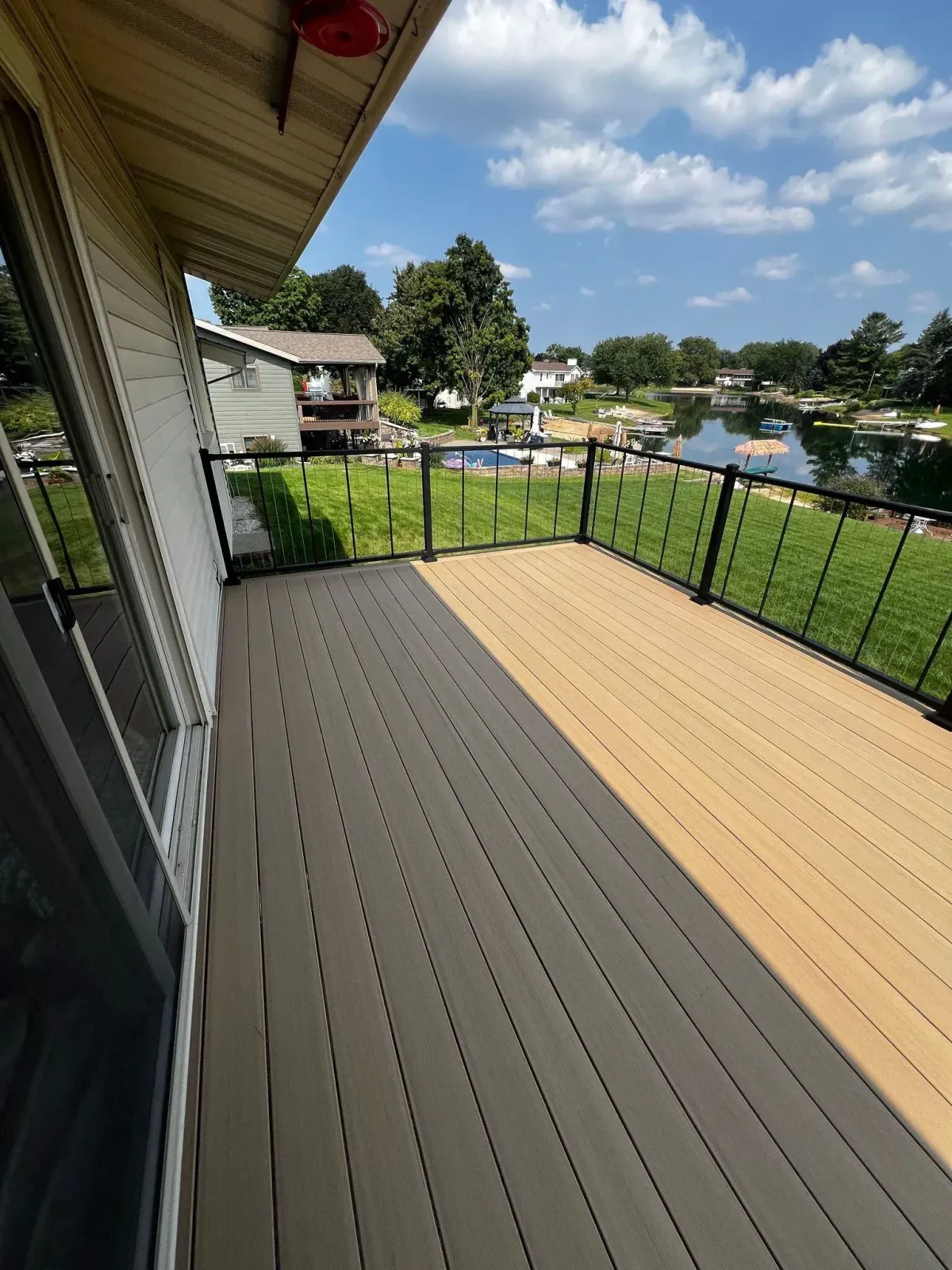 custom deck build in grand rapids, mi by TPC