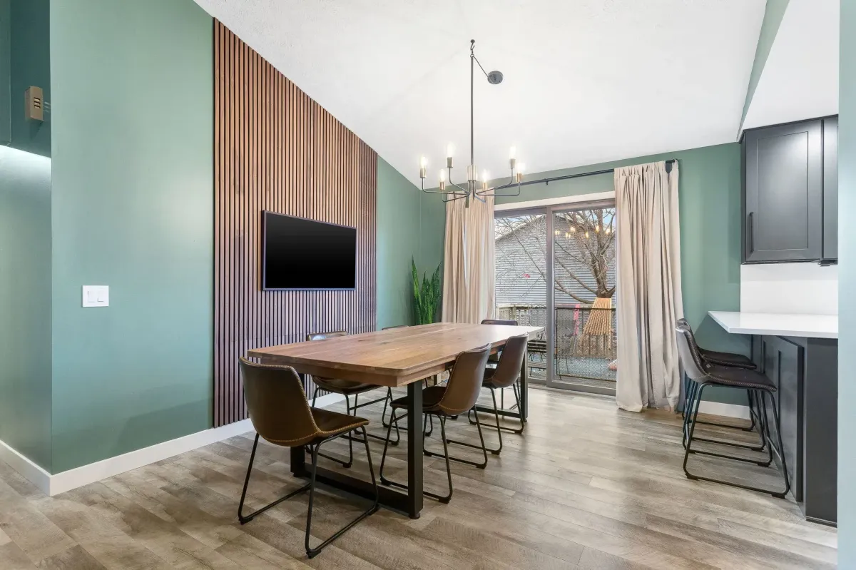 Dining room and kitchen remodel in grand rapids