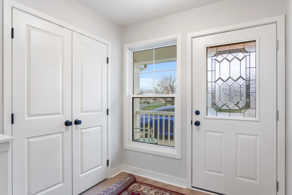 home entryway newly remodeled