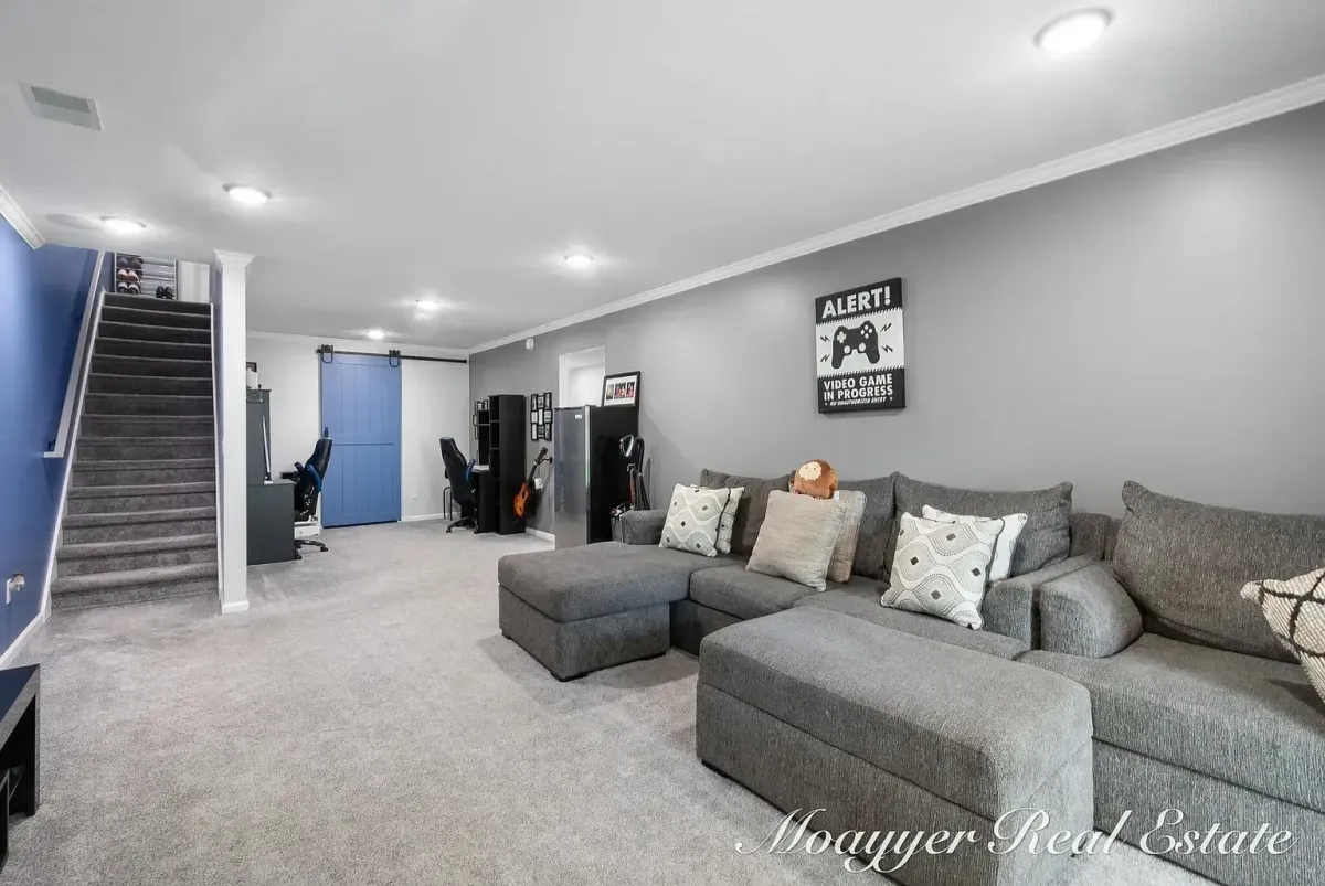 furnished basement remodel in grand rapids, mi